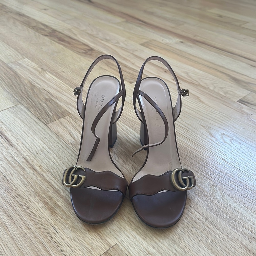 Gucci Leather Sandal